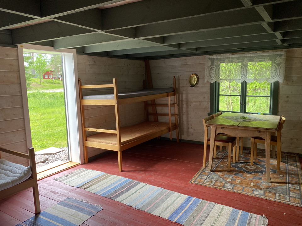 Öppen rastlada, invändigt