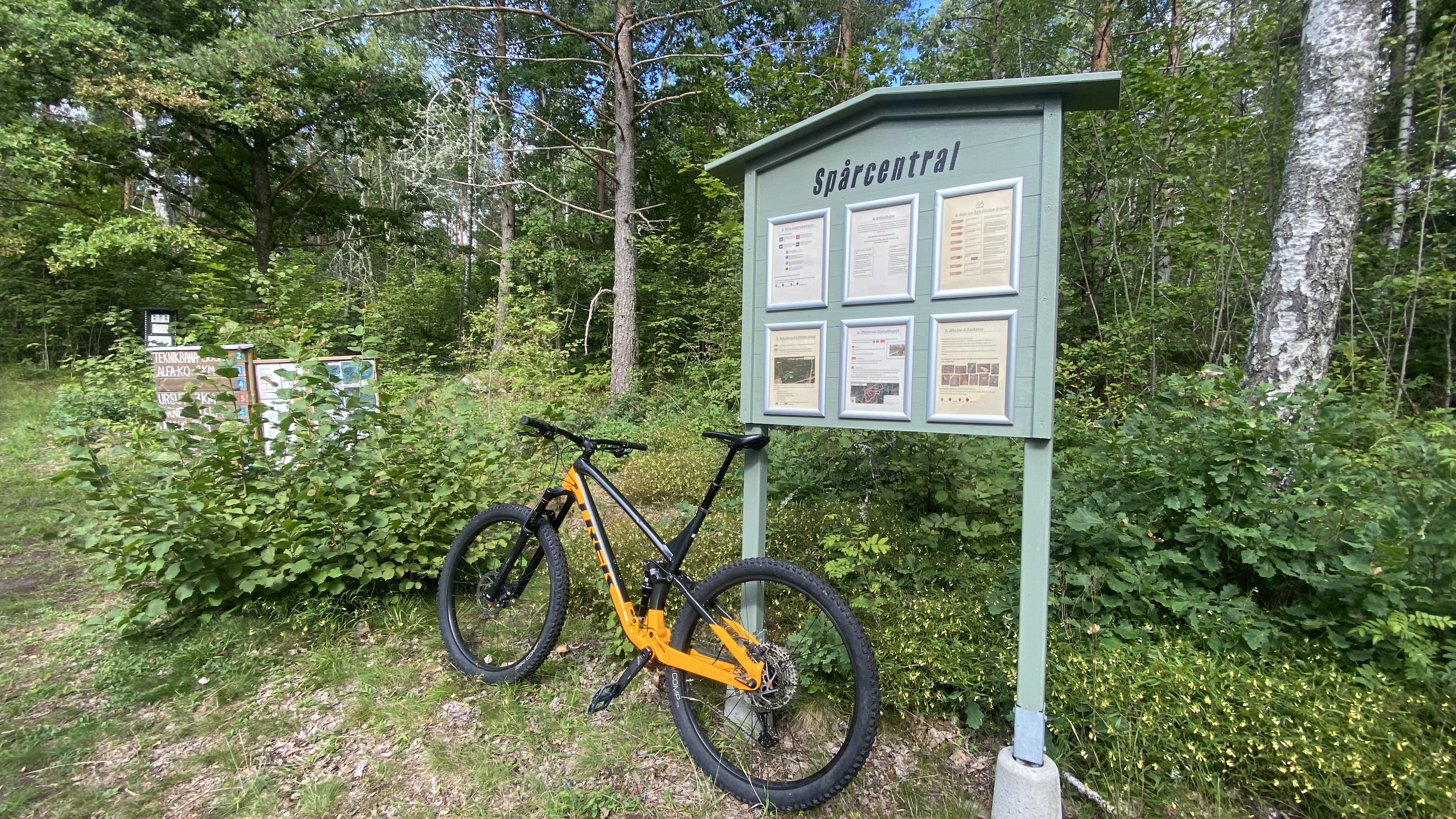 Arboga MTB Arena - Spårcentral