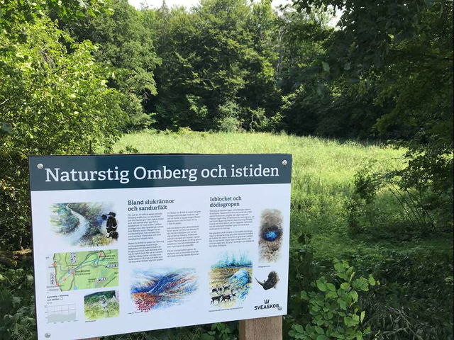 Naturstig - Omberg och Istiden