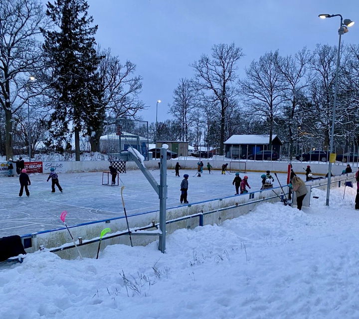 Isrinken i Rockneby