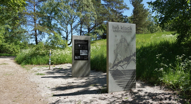 Ivö klack utemuseum.