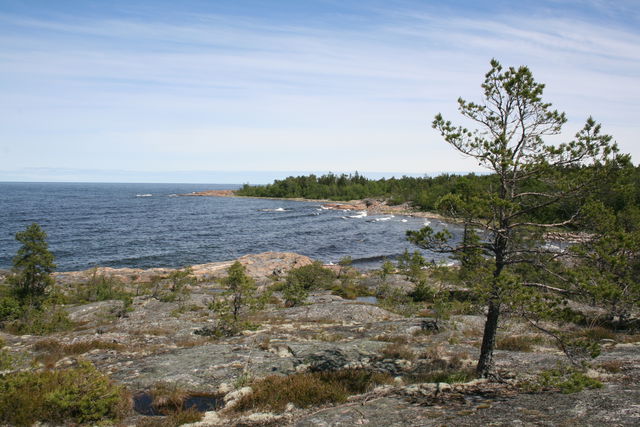 Kranselberget, Rossholmen