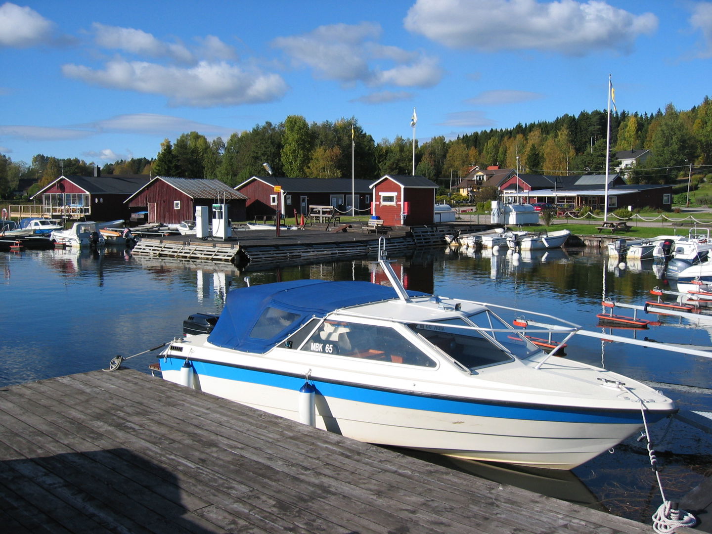 Båtplats vid Juniskärs gästhamn