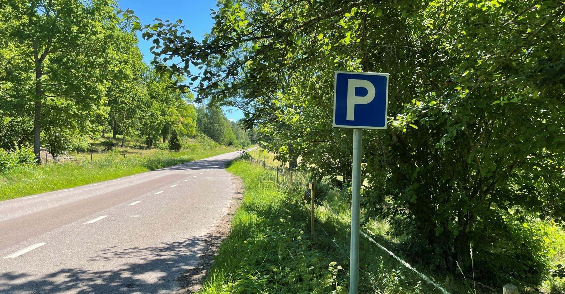 Parkeringsficka nära Bodaberget.
Torpön.
Ydre.

