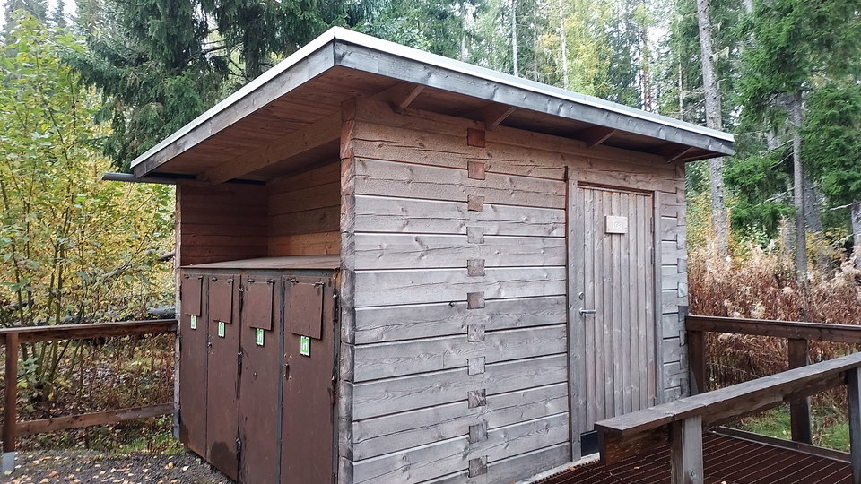 Håvrahällan, torrdass och sopsortering