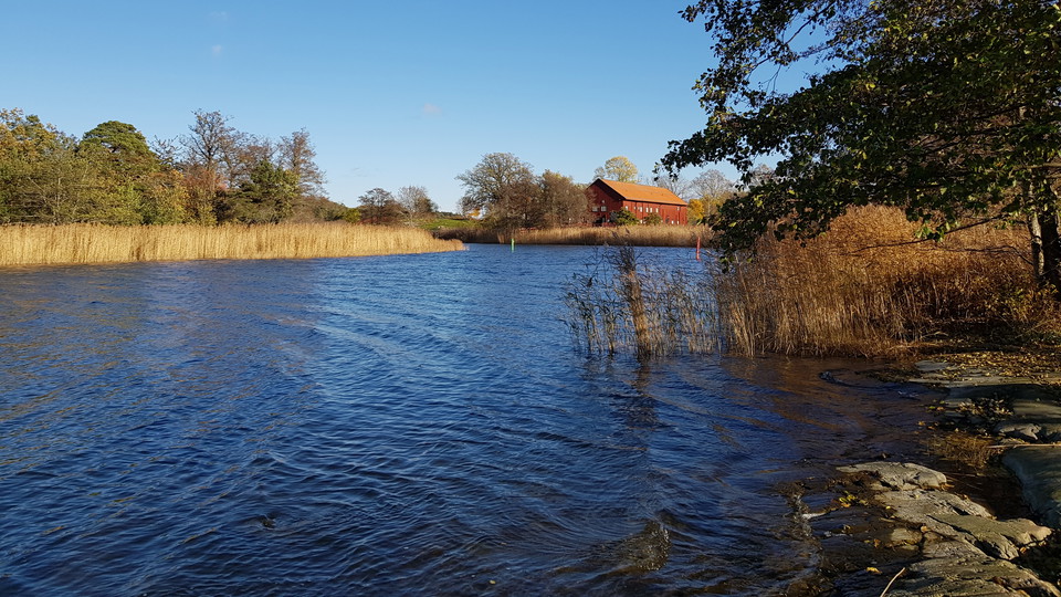 Kyrkviksstranden. Foto Lidingö stad
