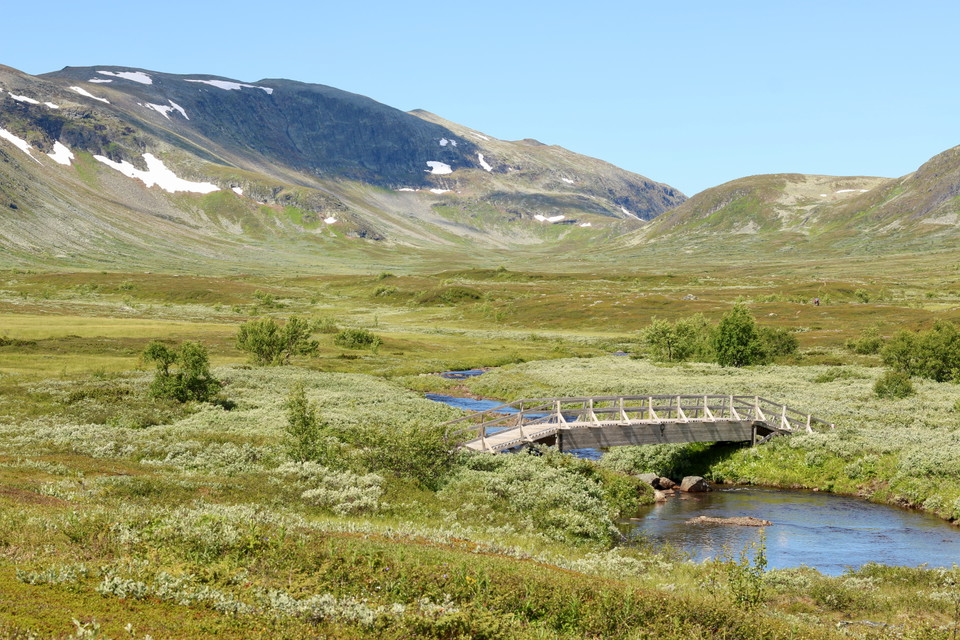 Bron över Grantonbäcken.