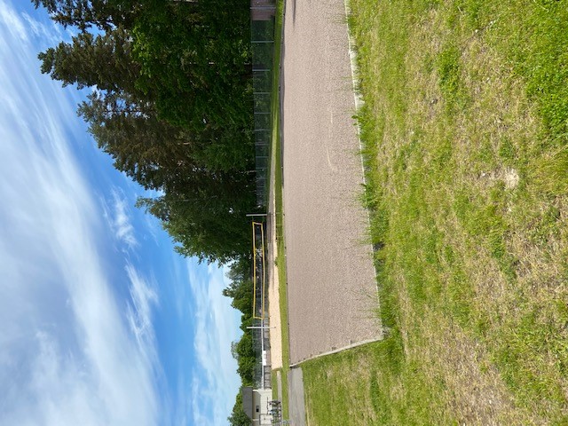 Bouleplaner med grusunderlag