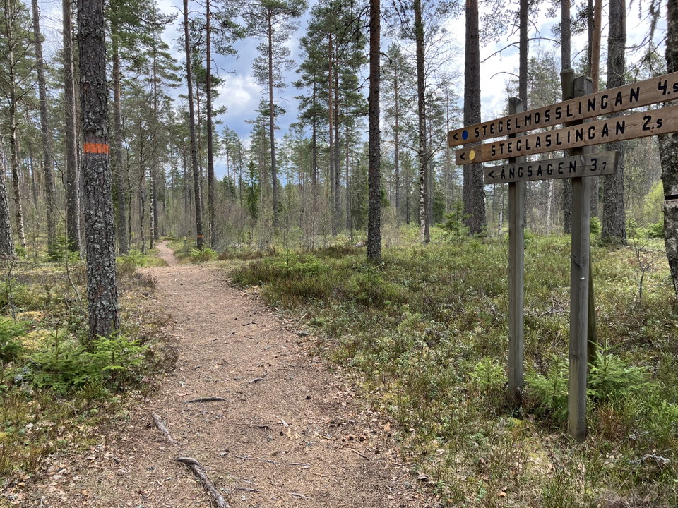 Brattforsleden vid Stegelviken
