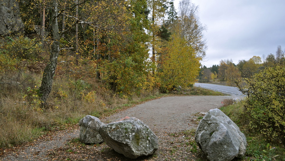 Bornsjön - parkering vid Skårby. Foto: Anna Lindblad