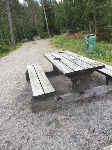 Södra Berget grillplats utsikten