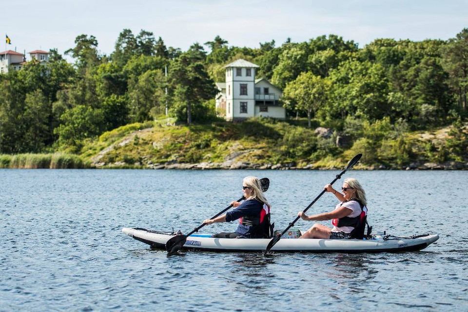 Kajak i skärgården