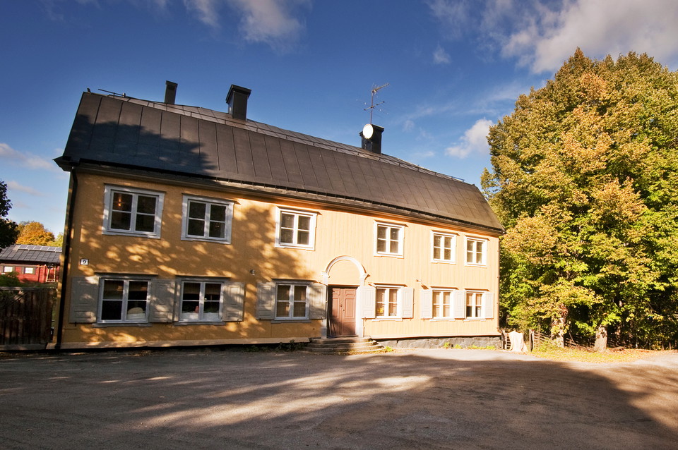 Gårdsmiljöer i lilla Sickla.