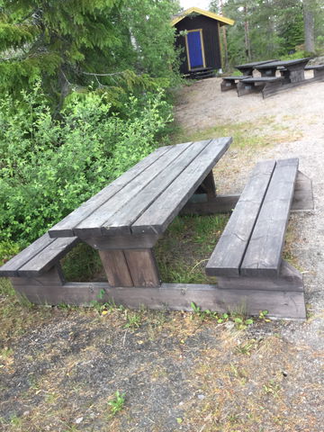 Bänkbord Södra Berget Mullekojorna