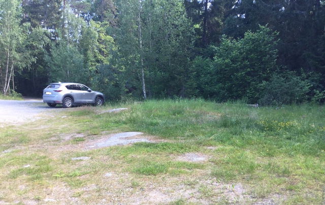 Besöksparkering, Ladudden