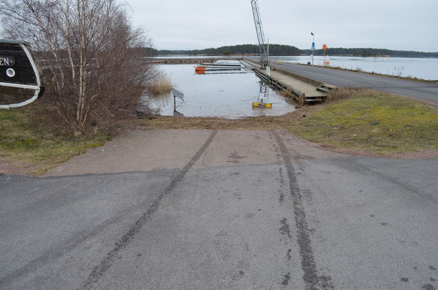 Sjösättningsramp Timmernabbens Båtsällskapets