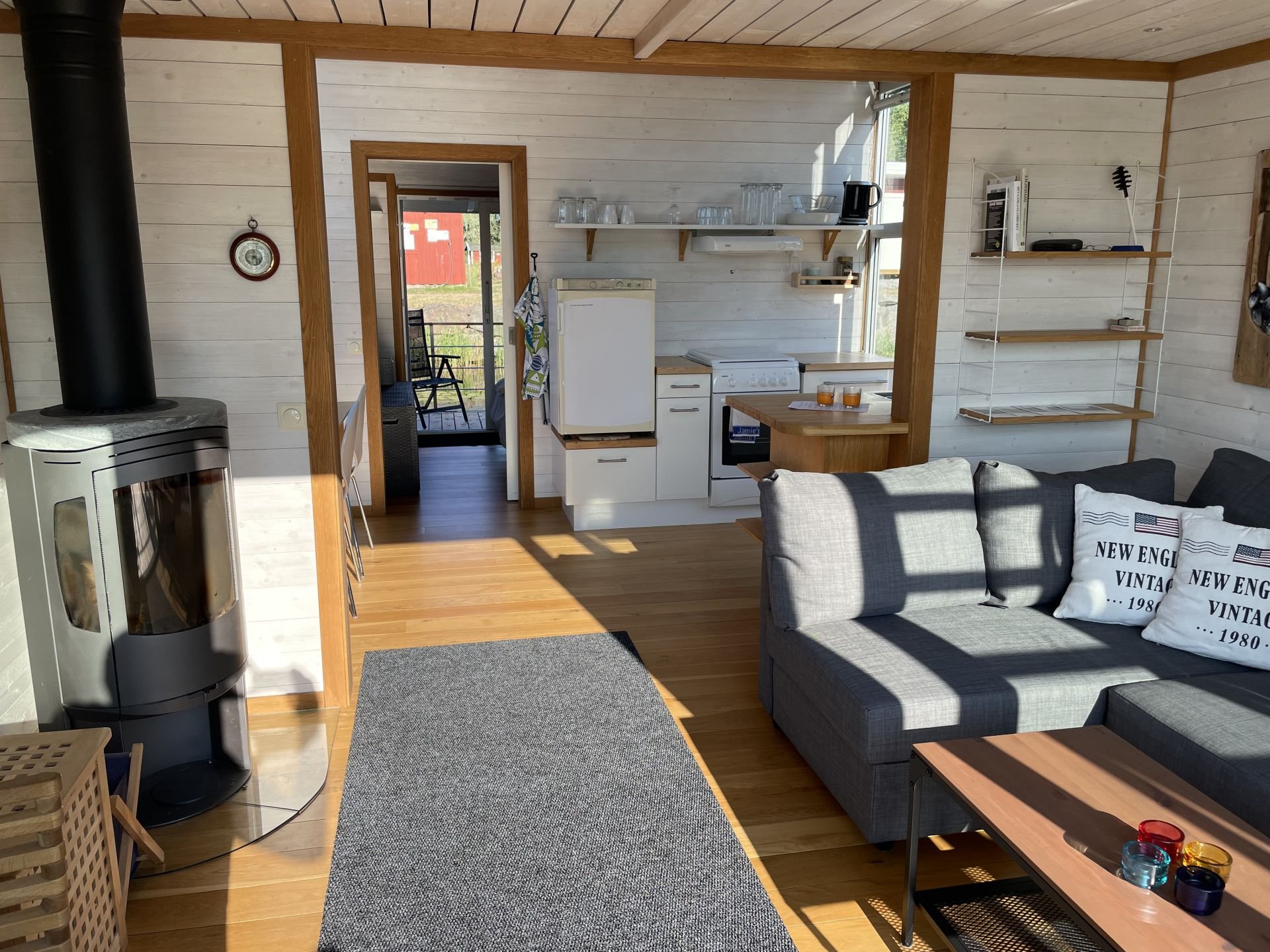 Bo på husbåt i Liljedal