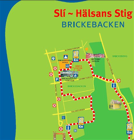 Hälsans stig - Örebro Brickebacken
