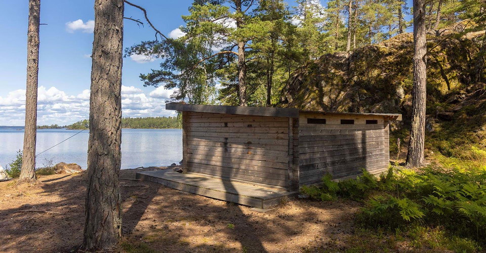 Vindskydd i norra viken, Torpa sand
Etapp: Medevi - Torpa Sand rundslinga
Motala