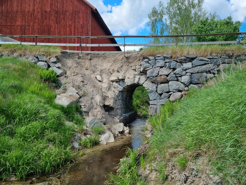 Stenvalvsbro vid Häradstorp.
