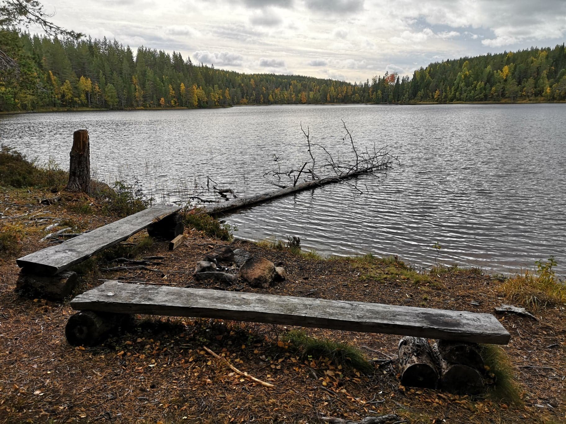 Grillplats vid Prästvallsjön