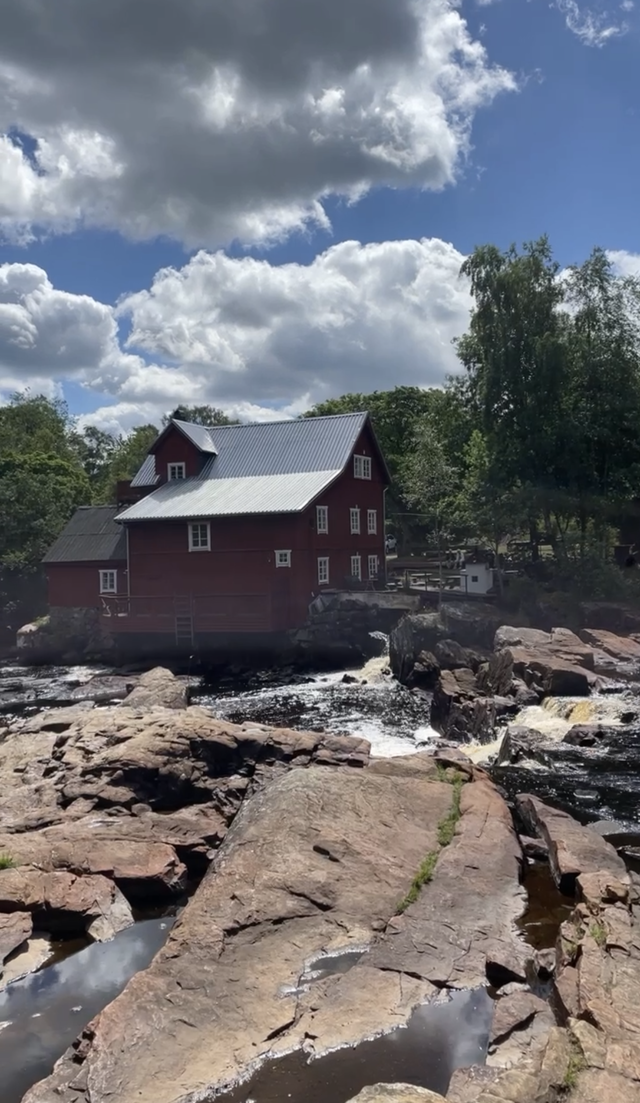 Kvarnen i Knäred, Prästaskogen. 