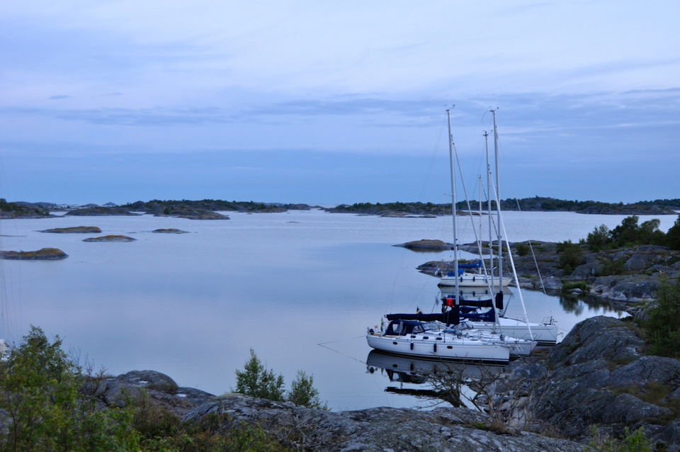 Natthamn södra Bäckskäret. Ingrid Nordemar