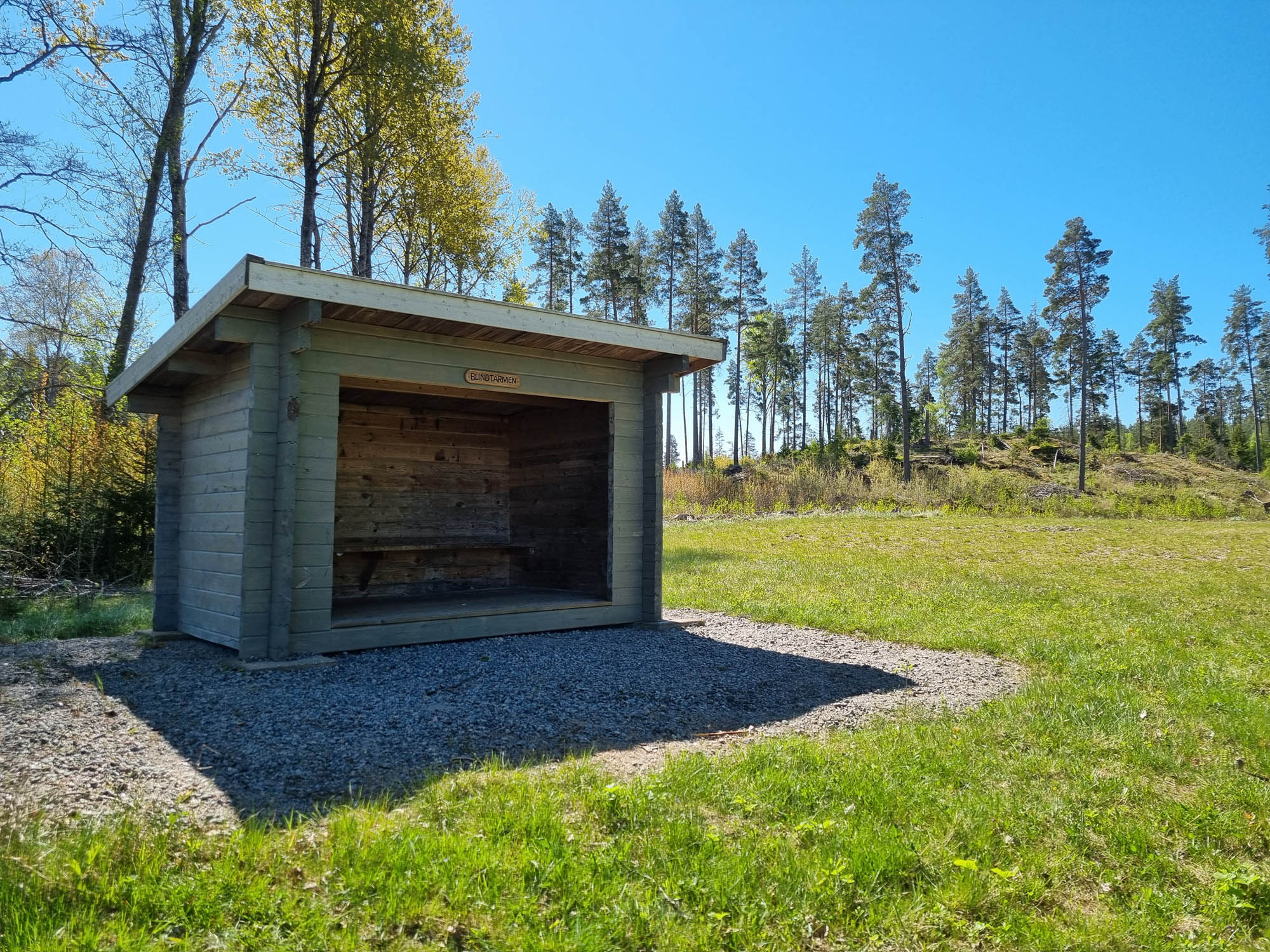 Blindtarmen, rastplats