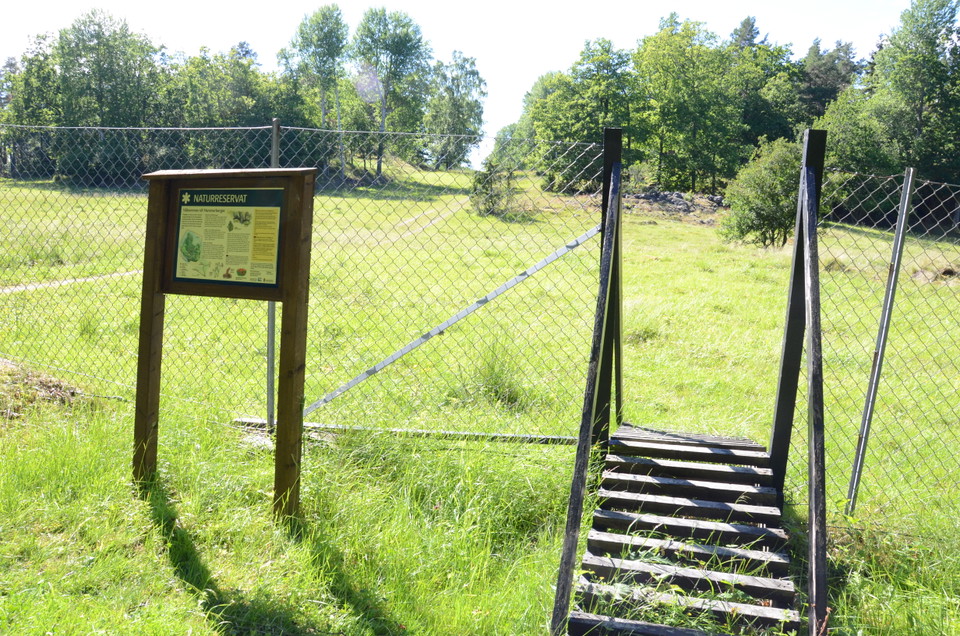 Stätta in till reservat