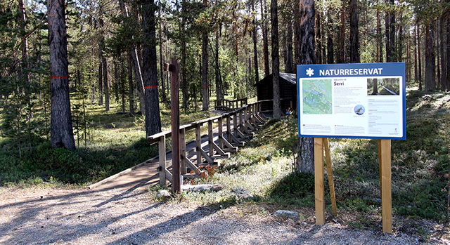 Parking spot, Slakkasjön, Serri