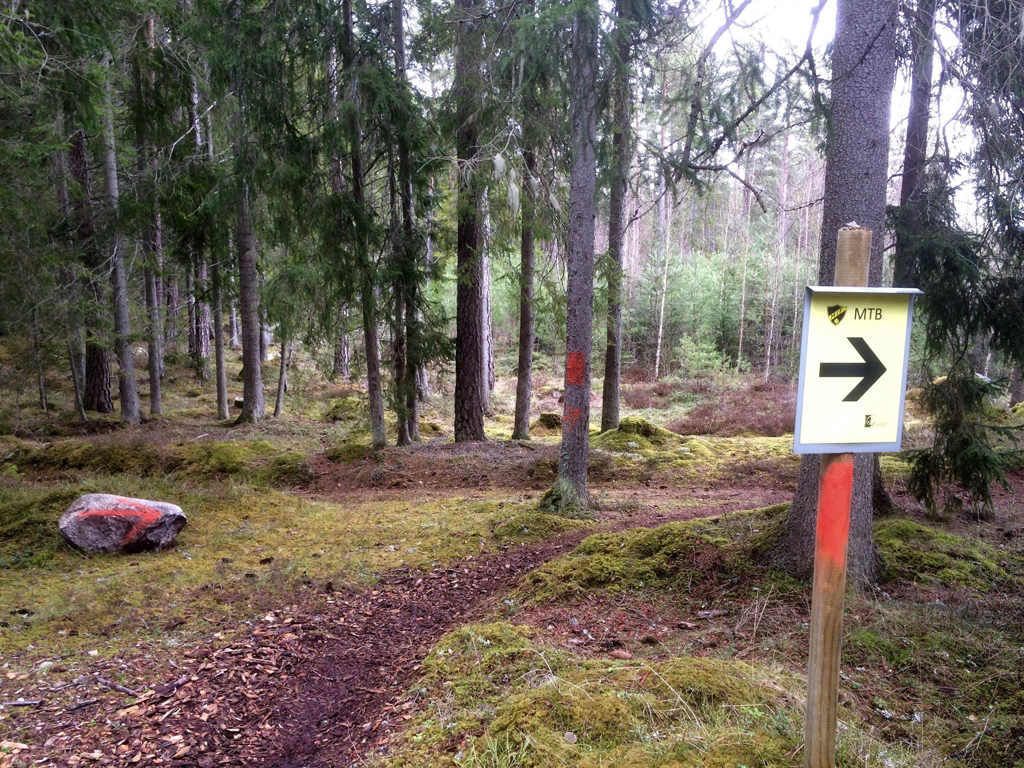 Välskyltat.