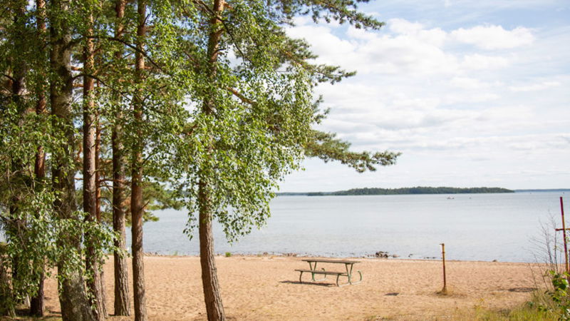 Vänern - Sandvikarna beach
