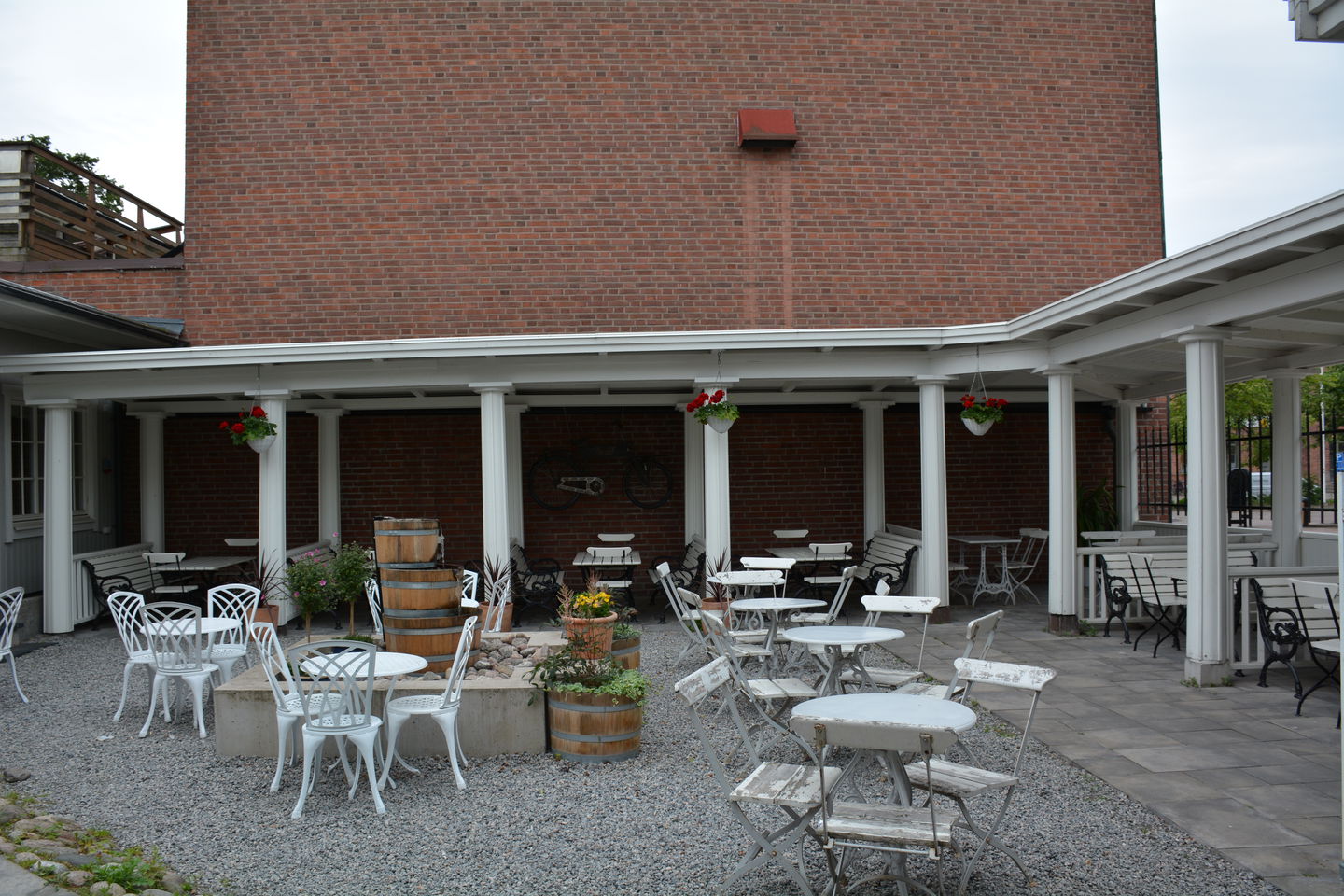 Innegården hos Nordells konditori