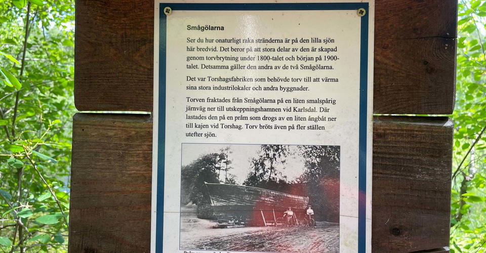 Historisk info längs tillgänglighetsanpassad led till vindskyddet Karlsdal, Nedre Glottern.
Glotternskogen
Etapp: H-tallen Rundslinga
Norrköping