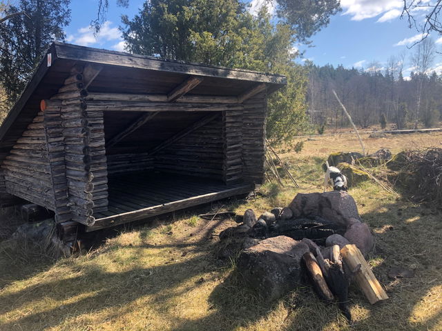 Vindskydd vid Haddarps kvarn