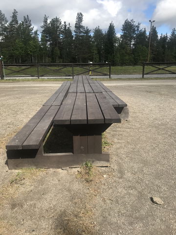 Bänkbord handikapp Södra berget