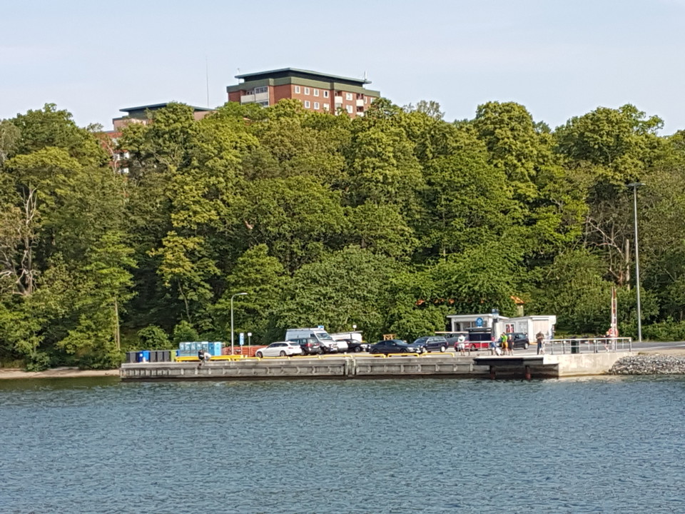Larsbergs brygga. Foto Lidingö stad