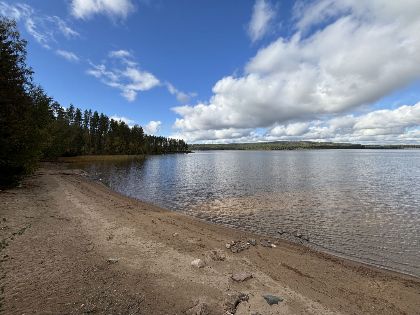 Vy över stranden 