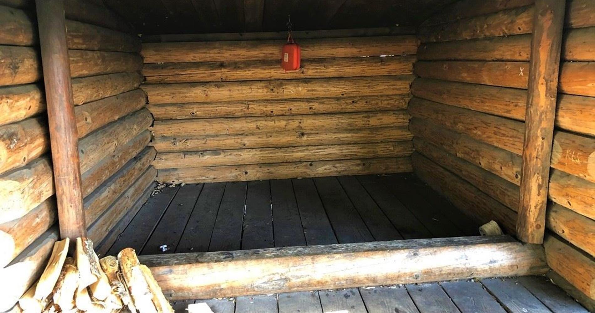 Vindskydd vid Älvarums udde