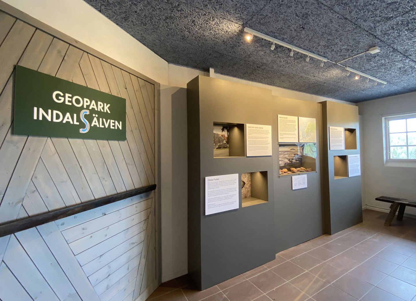 Besökscentret Geopark Indalsälven, Döda fallet