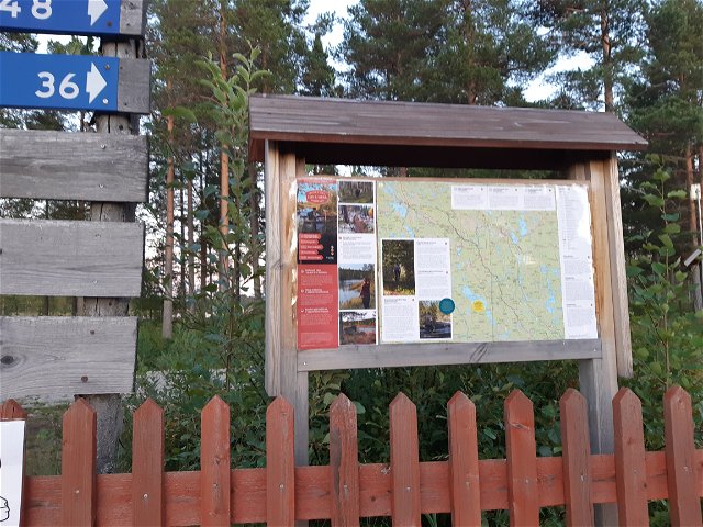 Starta Finnmarksleden vid  Världsarvet i Fågelsjö
