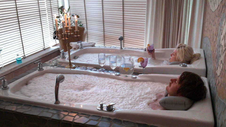 Gyllene-Hornet-skumbad