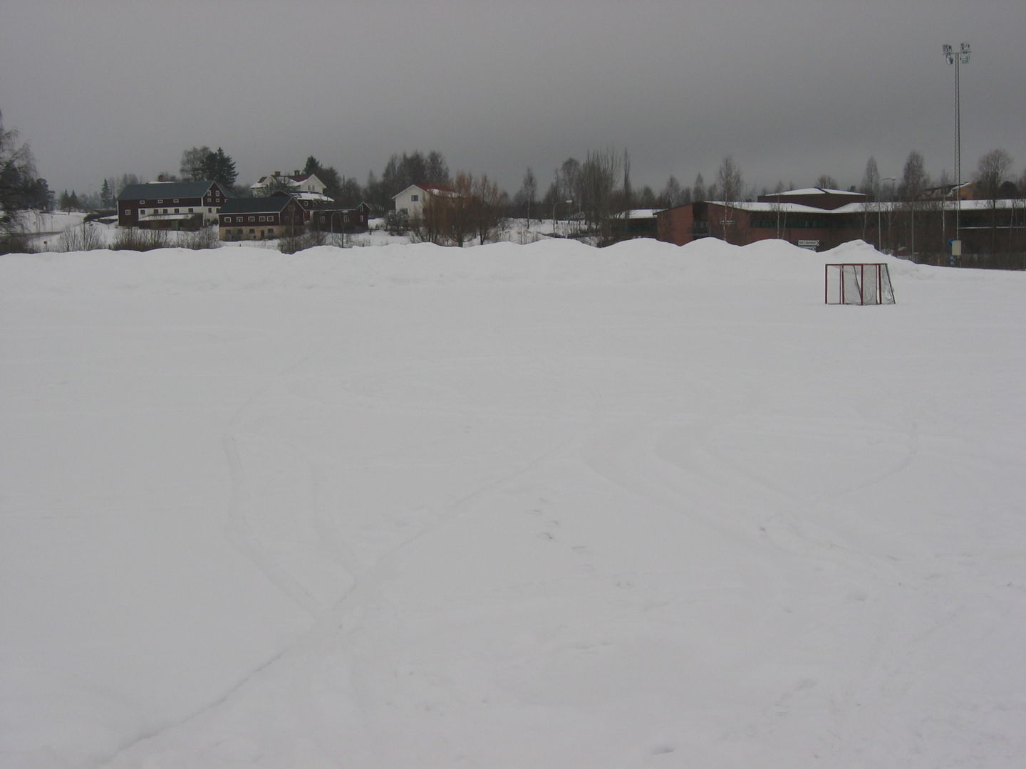 Isplan vid Matfors skol-IP