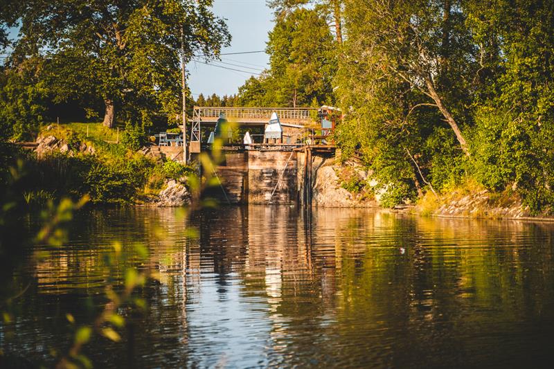 Sluser i landskap