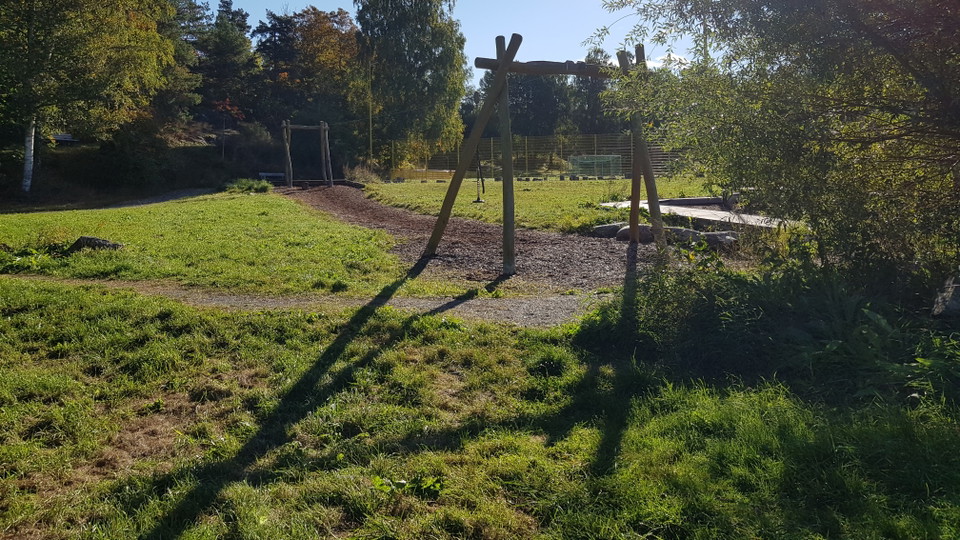 Äventyrsparken. Foto Lidingö stad