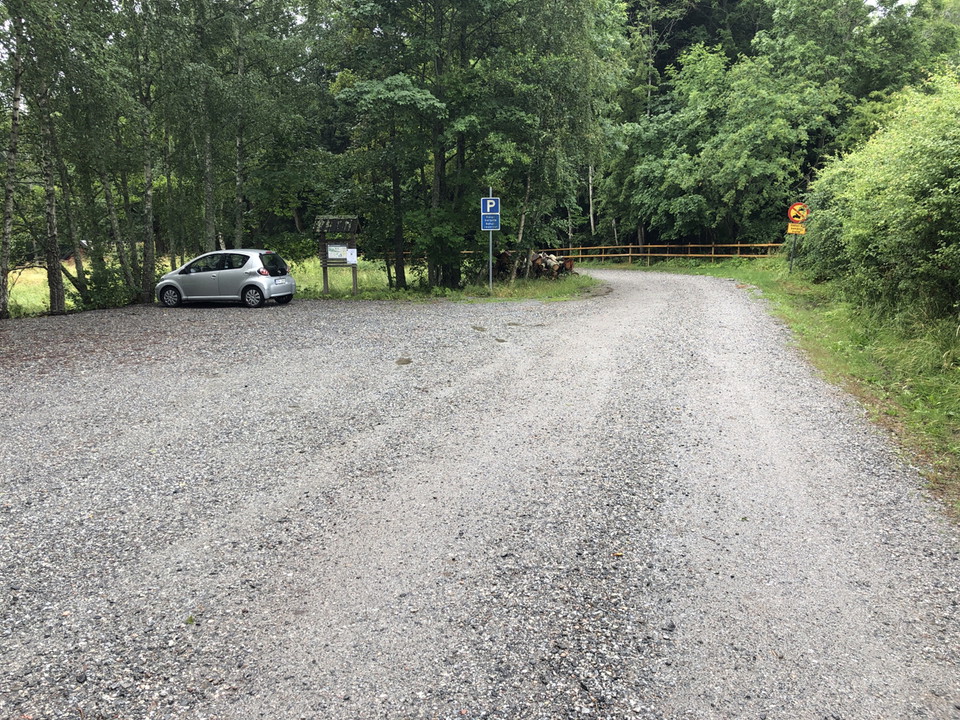 Besöksparkering Korpberget