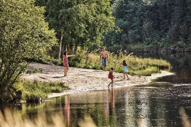 Swimming area - Hästskoholmen