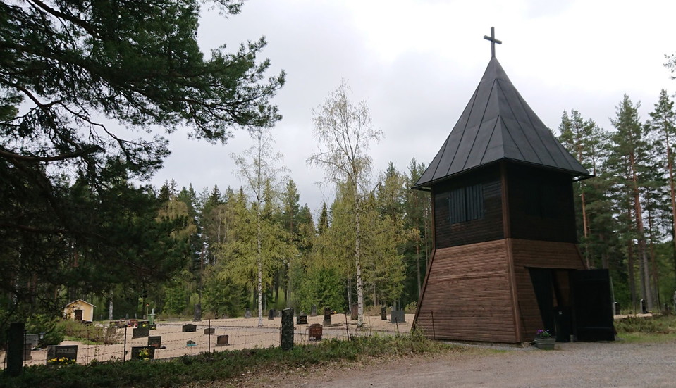 Åmots skogskyrkogård.