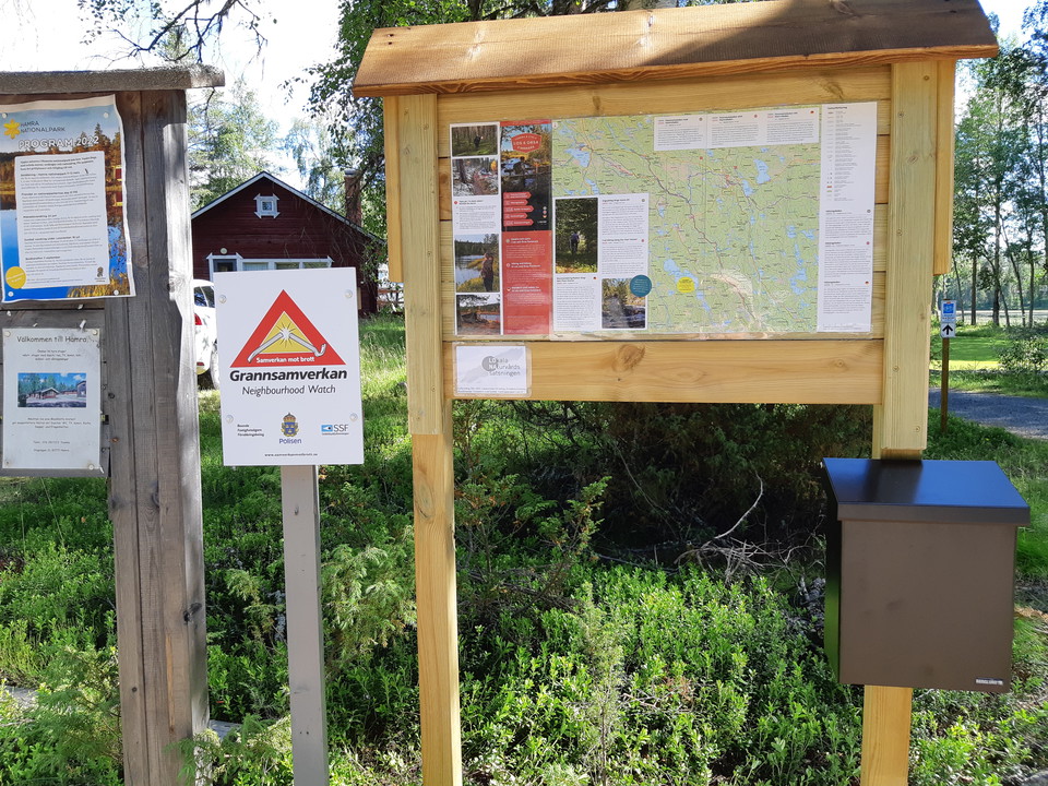 Här finns kartor över leden