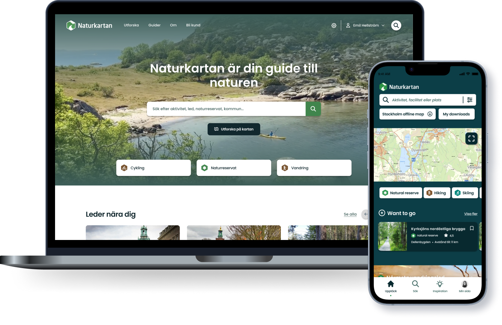 Naturkartan - Sveriges största friluftsguide